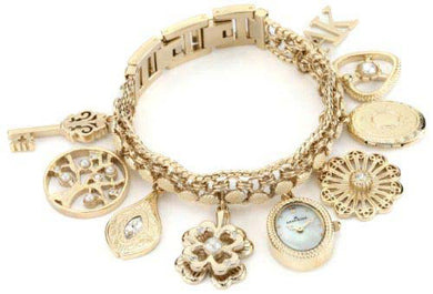 Custom Gold Women 10-8096CHRM Watch