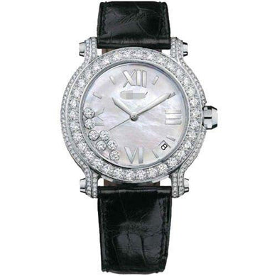 Custom White Gold Women 277480-1001 Watch