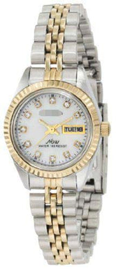 Custom Two Tone Women 75-2475MOP Watch