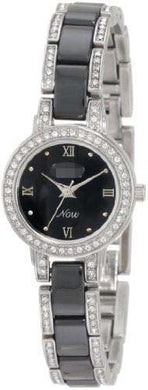 Custom Metal Women 75-3919BKSV Watch