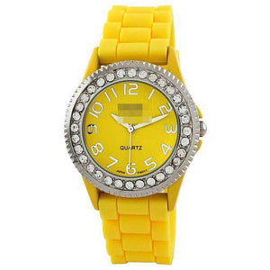 Customised Silicone Watch Bands 2219_YELLOW