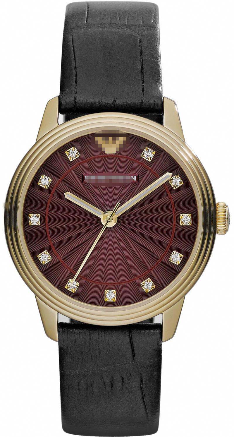 Customize Dark Red Watch Dial AR1754