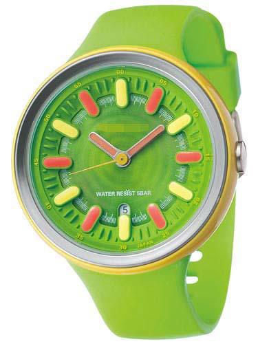 Custom Green Watch Dial